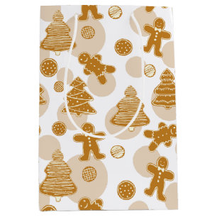 Gingerbread Cookies Medium Gift Bag