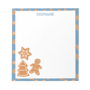 Gingerbread Cookies Notepad