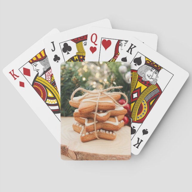 Gingerbread Cookies Playing Cards (Back)