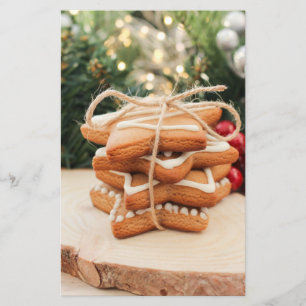 Gingerbread Cookies Stationery