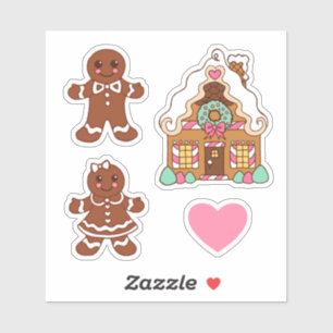 Gingerbread Cookies Stickers