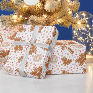 Gingerbread Cookies Wrapping Paper