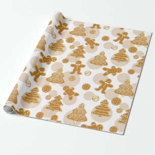 Gingerbread Cookies Wrapping Paper