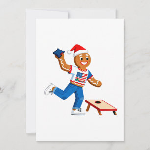 Gingerbread Cornhole Christmas 2026 Holiday Tailga Announcement
