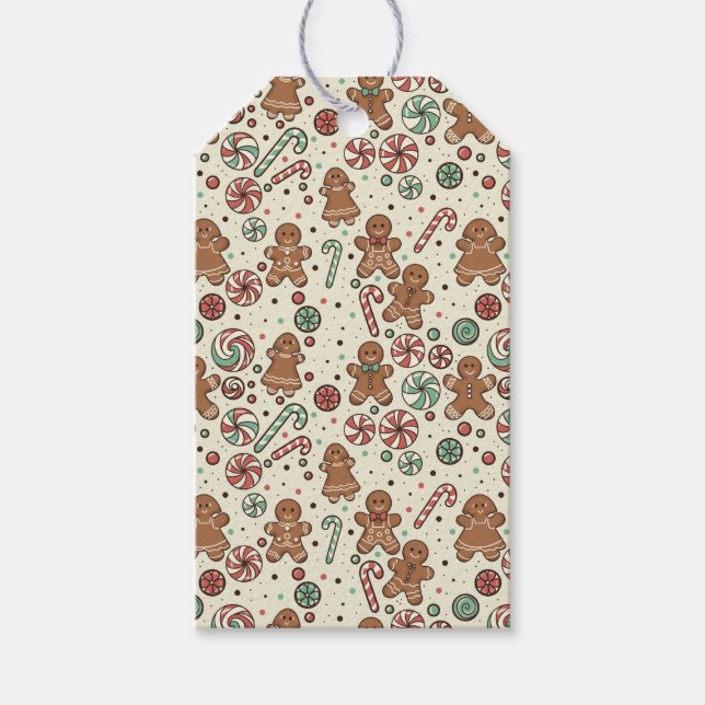 Gingerbread Delight Gift Tags (Front)