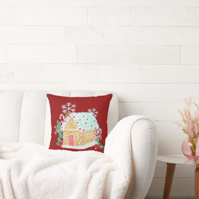 Gingerbread Delight Pillow (Couch)