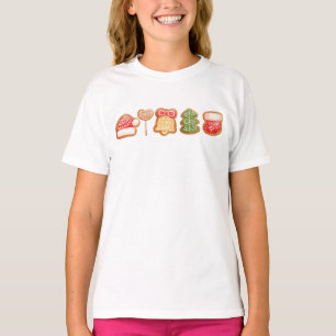 Gingerbread Festive Cool Trendy Christmas T-Shirt