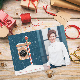 Gingerbread For Sale Sign Realtor Photo Holiday Card