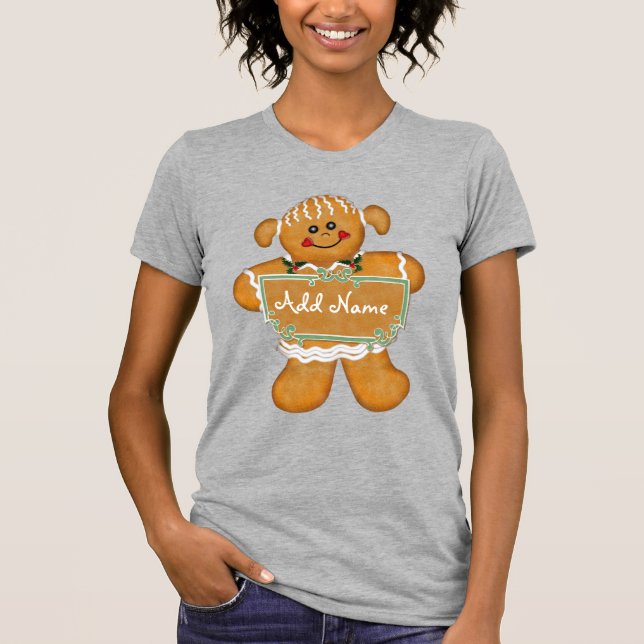 Gingerbread Fun T-Shirt (Front)