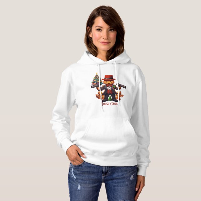 Gingerbread Gangster Hoodie (Front Full)