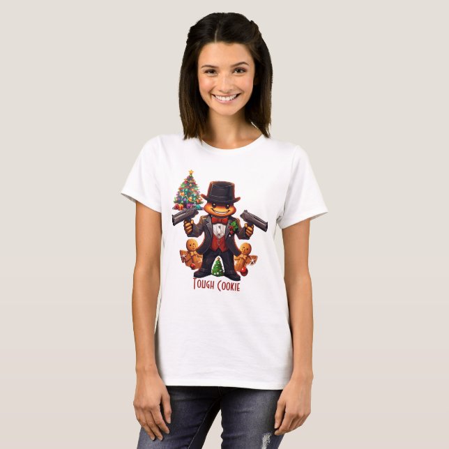 Gingerbread Gangster T-Shirt (Front Full)