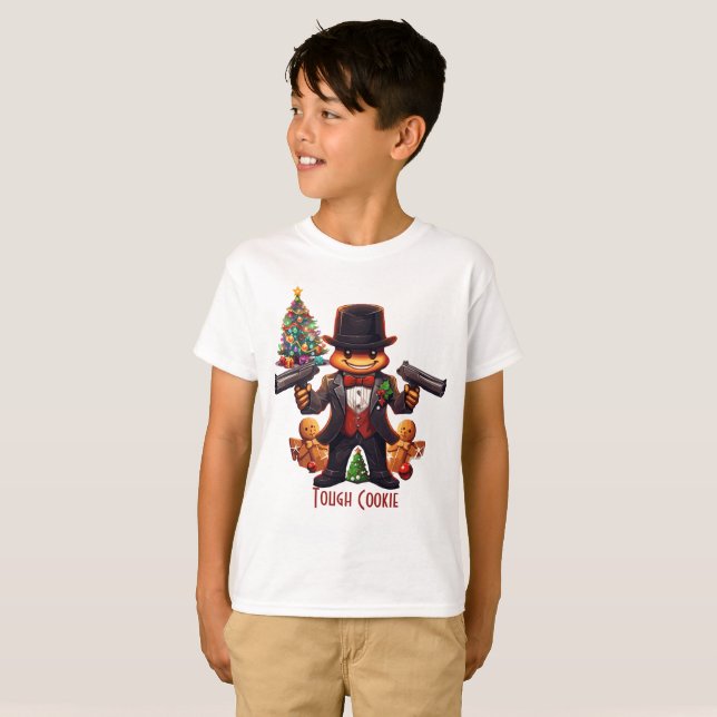 Gingerbread Gangster T-Shirt (Front Full)