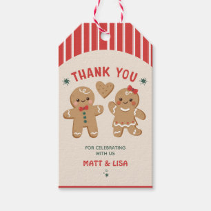 Gingerbread Gender Reveal Thank you Favour Tags