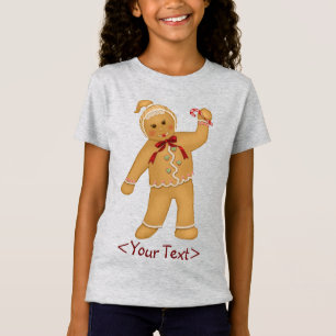 Gingerbread Girl - Customise T-Shirt