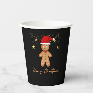 Gingerbread Greetings Christmas Paper Cups