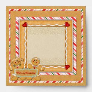 Gingerbread Greetings Envelopes