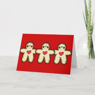 Gingerbread Holiday Card