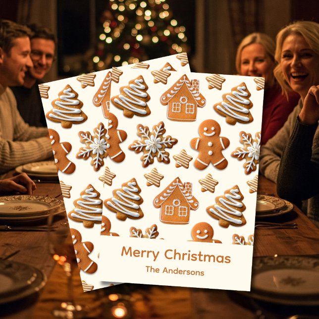 Gingerbread Holiday Card (Creator Uploaded)