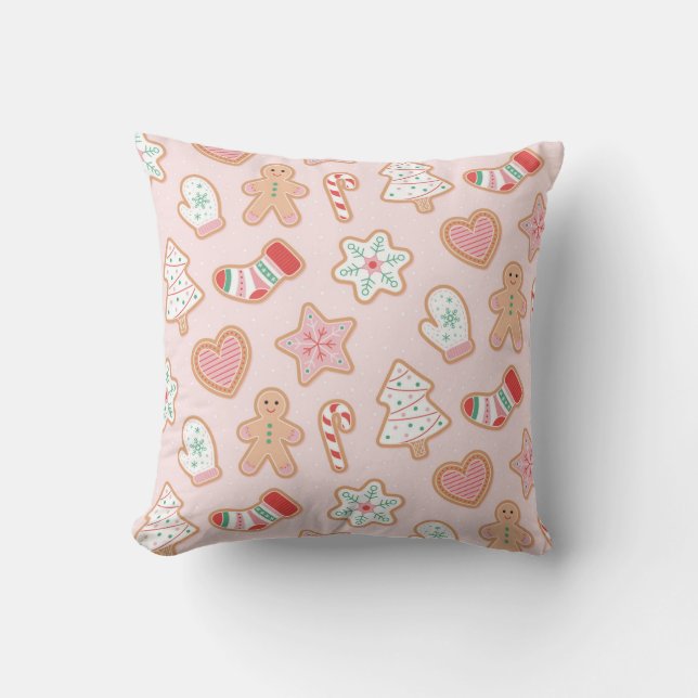 Gingerbread Holiday Delight Cushion (Front)