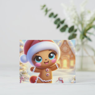 Gingerbread Holiday Joy Invitation