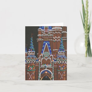 Gingerbread Holiday Note Card