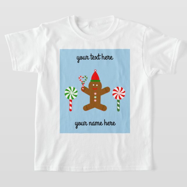 Gingerbread House #1 T-Shirt  (Laydown)