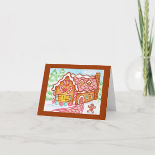 Gingerbread House Card
