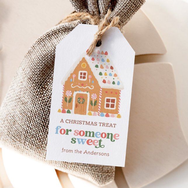 Gingerbread House Christmas Holiday Gift Tags (Creator Uploaded)
