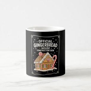 Gingerbread House Construction Crew Christmas Xmas Coffee Mug