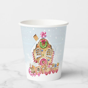 Gingerbread House Gingerbread Train Paper cup