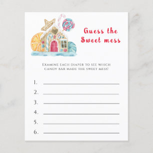 Gingerbread house - Guess the sweet mess game