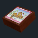 Gingerbread House Jewellery Gift Box<br><div class="desc">The design is from original art.</div>