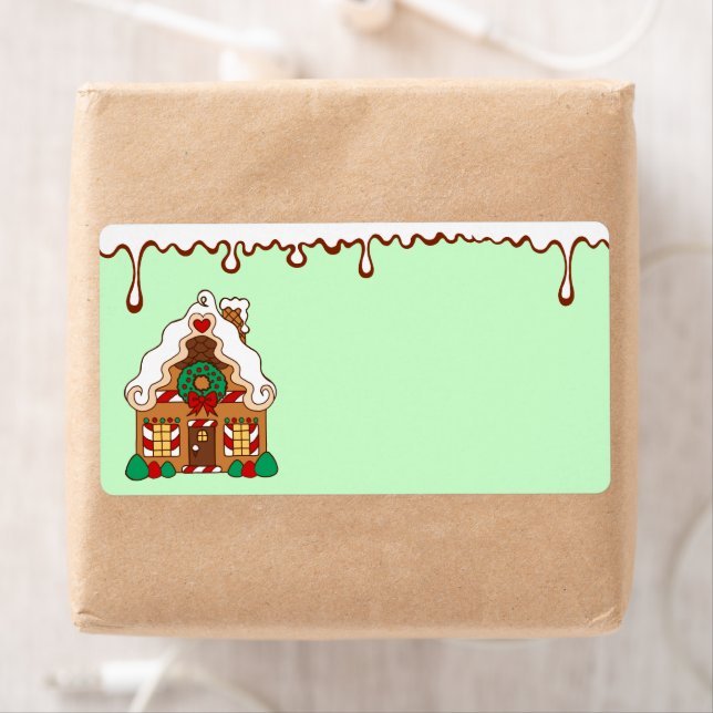 Gingerbread House  Labels (Insitu)