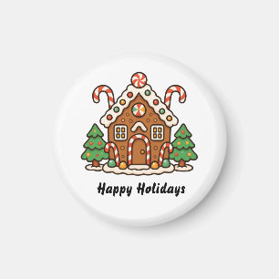 Gingerbread House Magnet