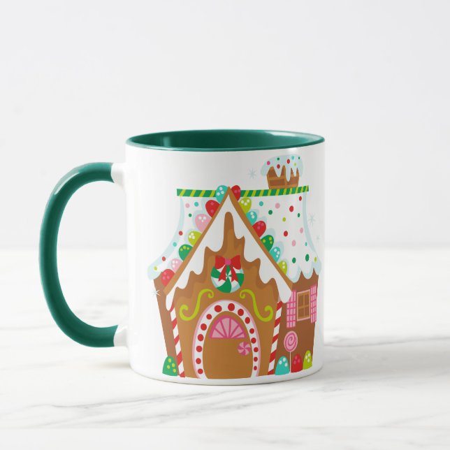Gingerbread House Mug (Left)