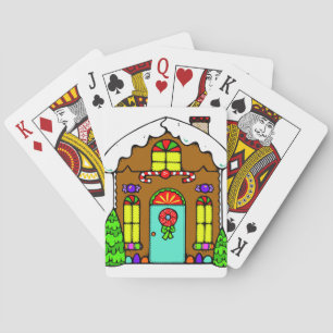 Gingerbread House Playing Cards