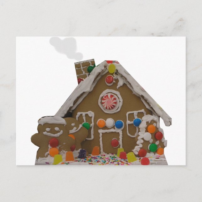 Gingerbread House Postcard (Front)