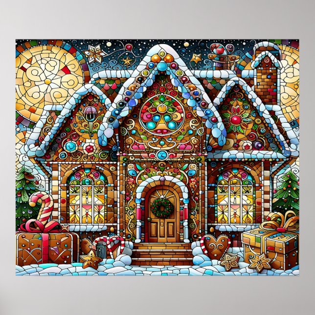 Gingerbread House Poster (Front)