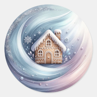 Gingerbread house sticker
