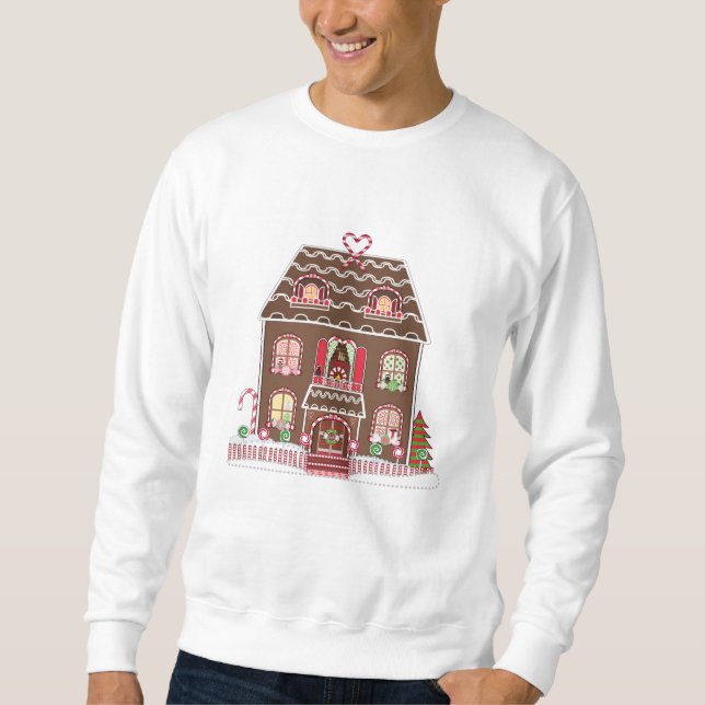 Gingerbread House Sweatshirt (Front)