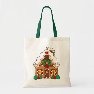 Gingerbread House Tote Bag
