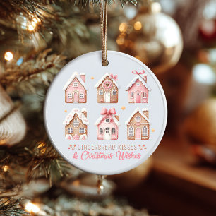 Gingerbread Houses Christmas Ornament
