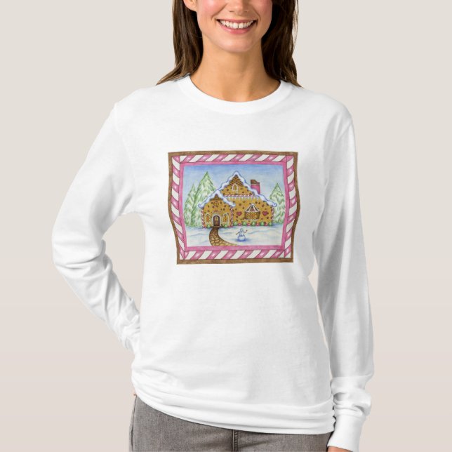 Gingerbread Lodge T-Shirt (Front)