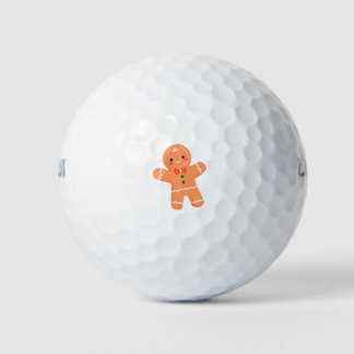 Gingerbread man-01 golf balls