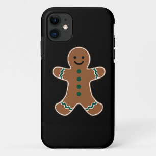 Gingerbread Man Body Costume for Christmas Case-Mate iPhone Case