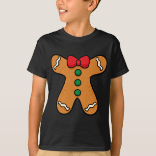 Gingerbread Man Body Costume for Halloween or Chri T-Shirt