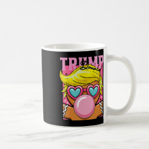 Gingerbread Man Bubblegum Trump Blowing Pink Sungl Coffee Mug