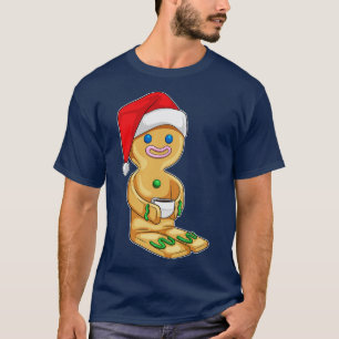 Gingerbread man Christmas Coffee T-Shirt