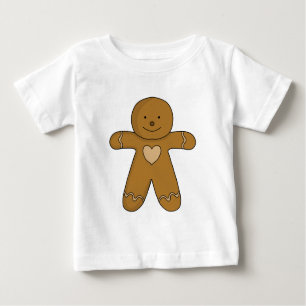 GingerBread Man Christmas Cookie Baby T-Shirt