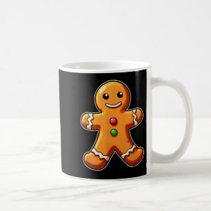 Gingerbread Man Christmas Cookie Baking Holiday Te Coffee Mug